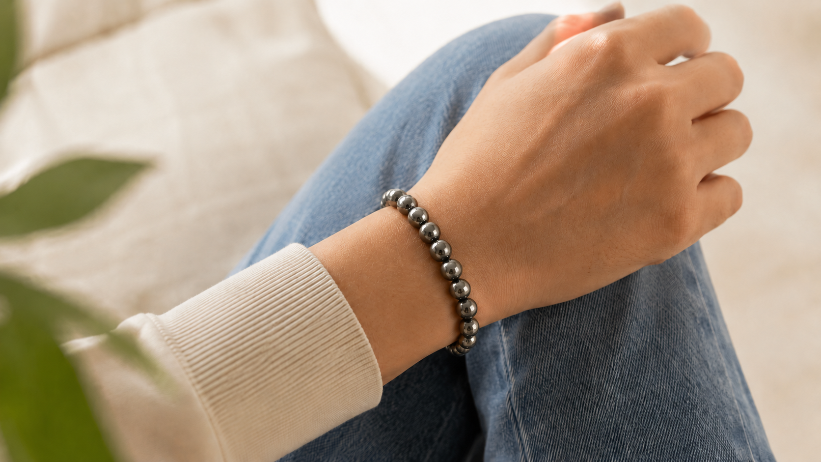 Natural Pyrite Stone Bracelet